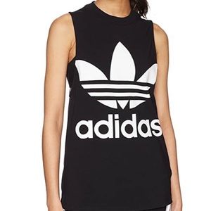 Adidas trefoil tank